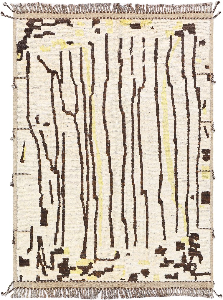 Berber Tappeto 180x240 (Pakistan) Annodato A Mano