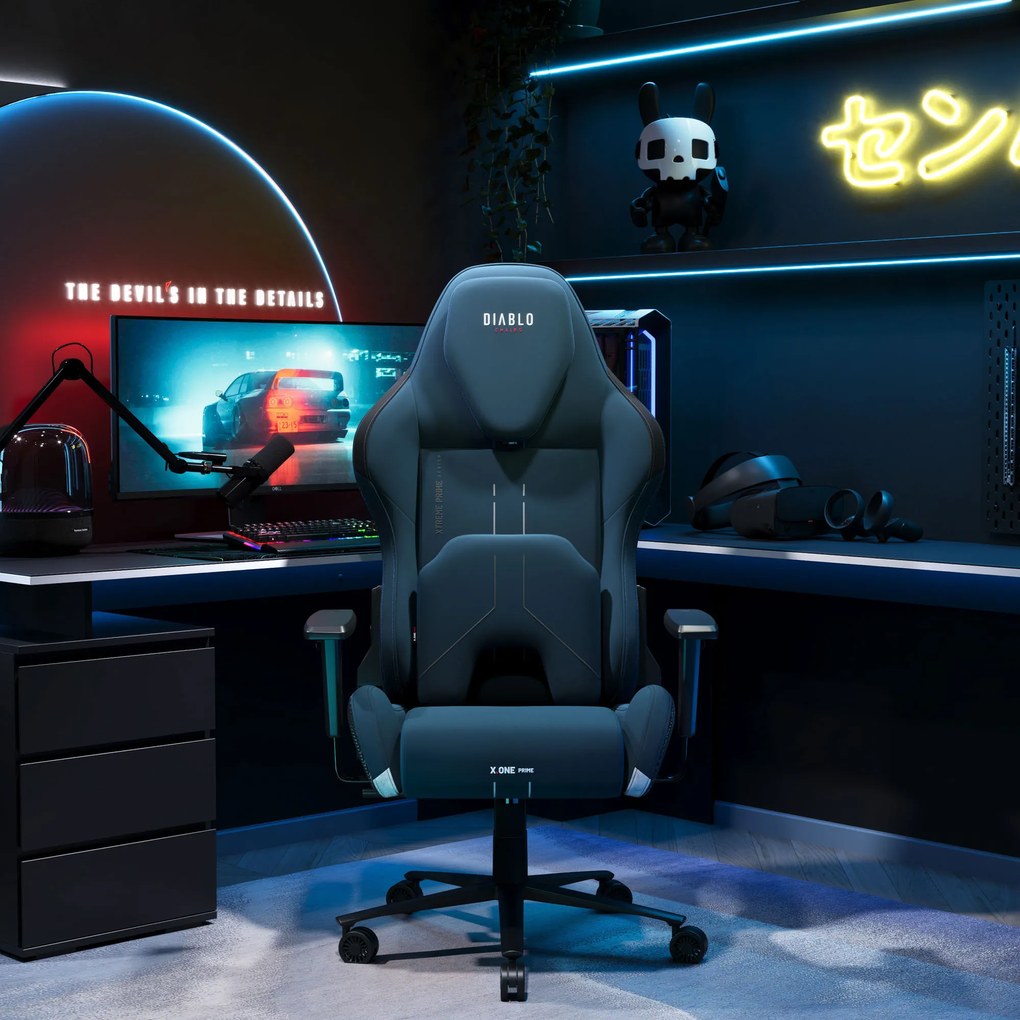 Sedia Da Gaming Diablo X.One Prime, Normal Size, Meta Ocean