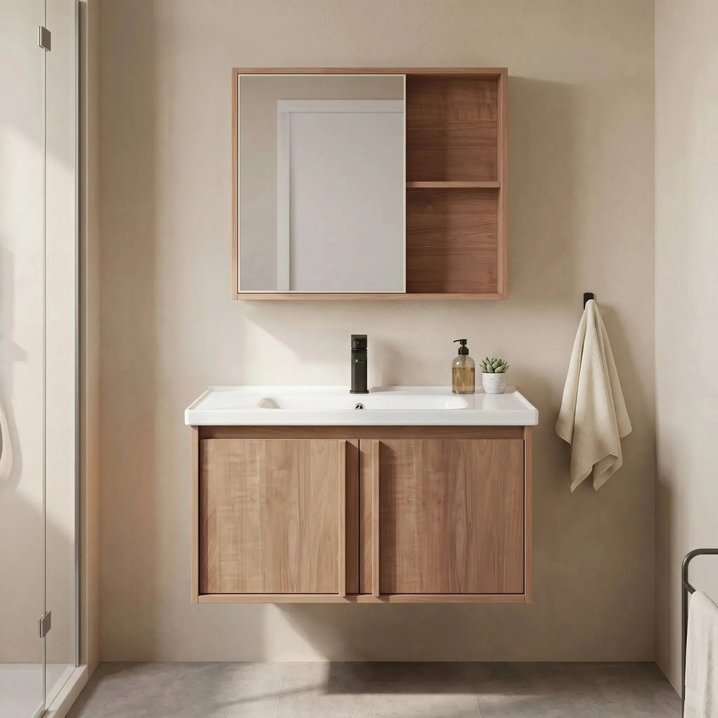 Set di mobili da bagno con lavabo Gama T25023 HHL 70CM
