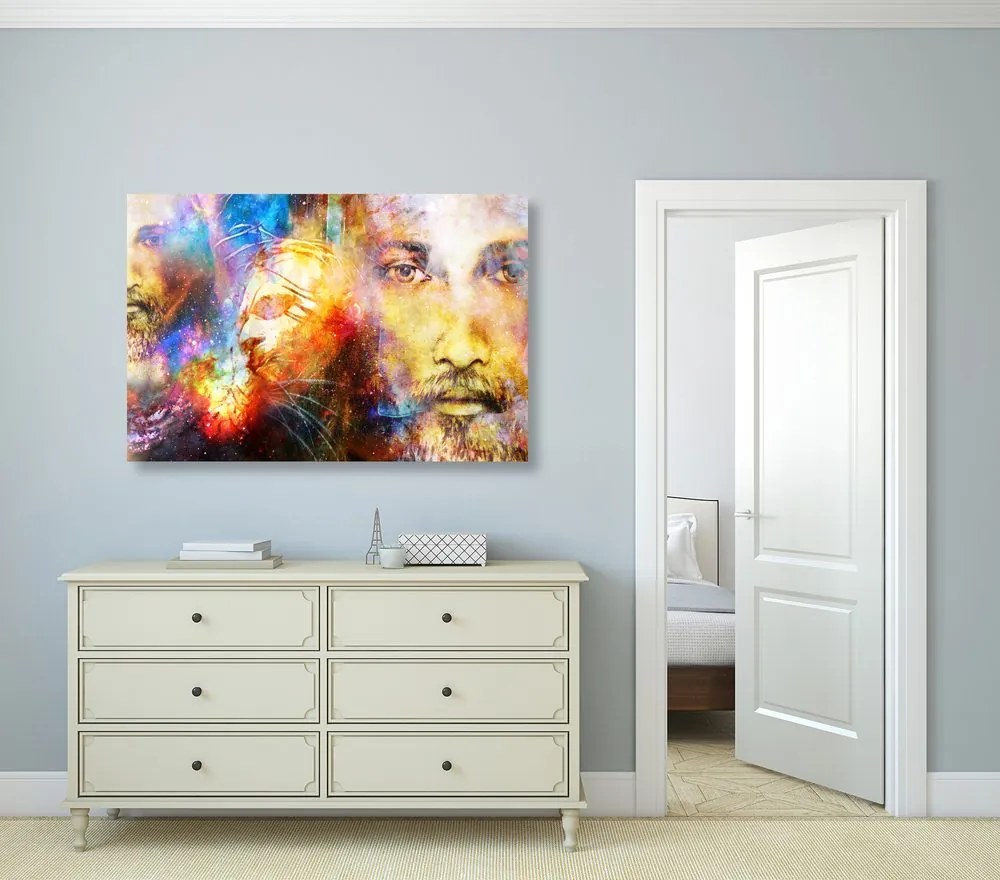 Quadro su tela – Onnipotente nello spazio cosmico