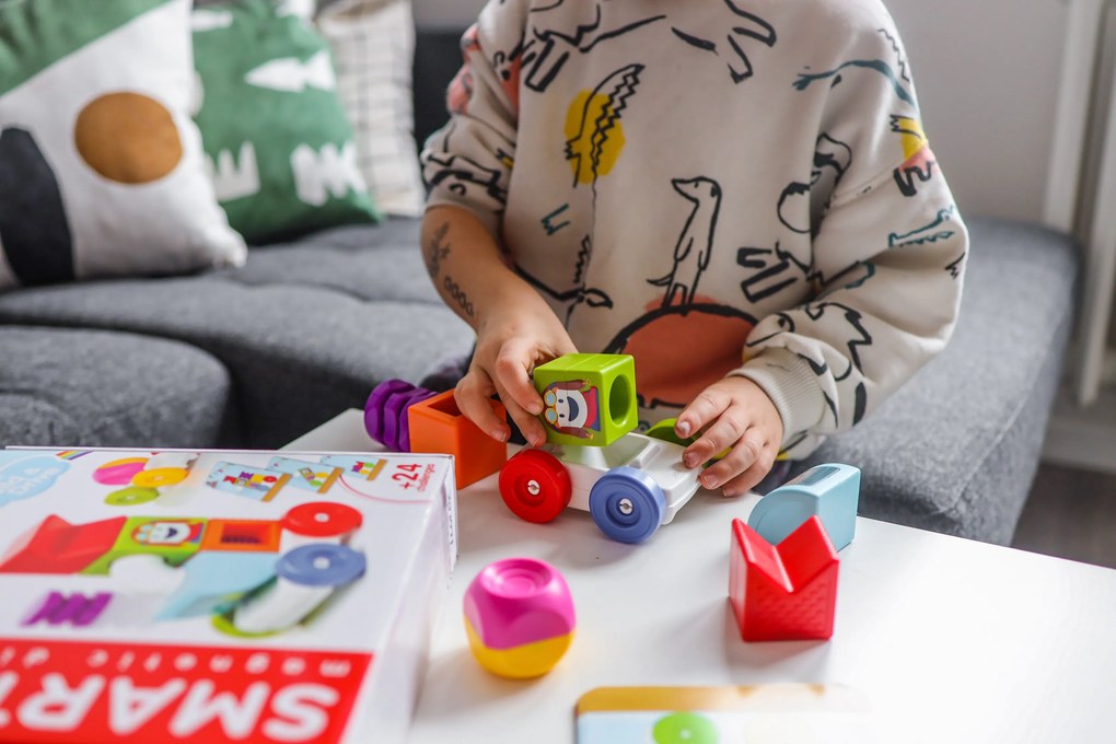 SmartMax – Il mio primo set di costruzioni magnetiche con macchina 2in1