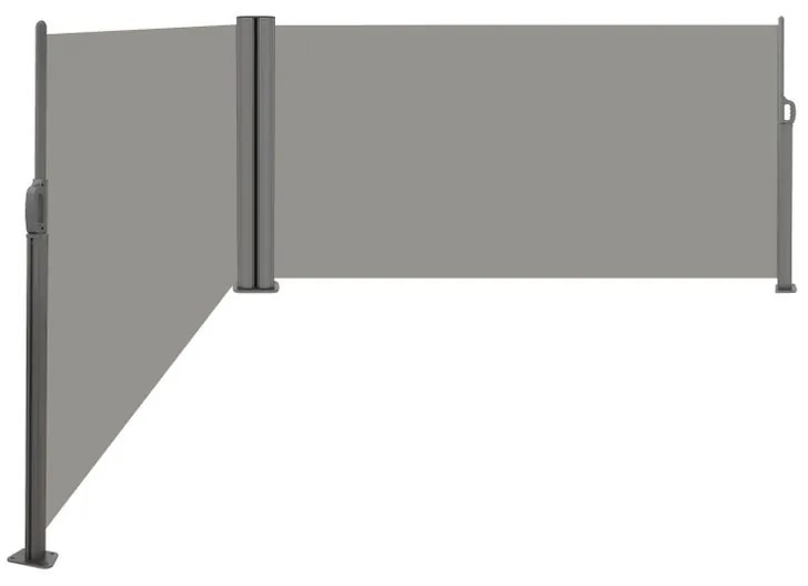 Pannello frangivista in poliestere retrattile Capraia H 160 cm
