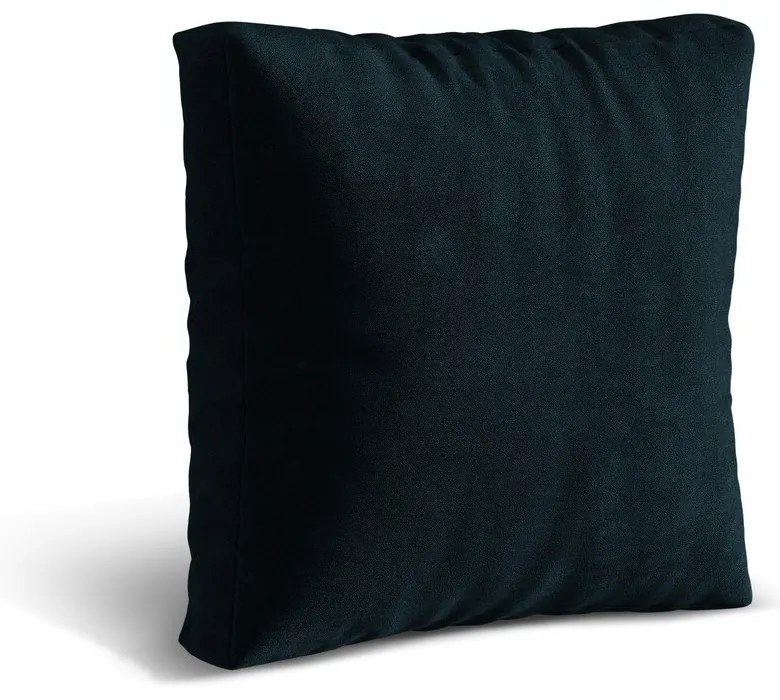 Cuscino per divano componibile blu scuro con rivestimento in velluto Martina – Micadoni