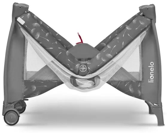 Lionelo - Lettino da viaggio SVEN PLUS grigio