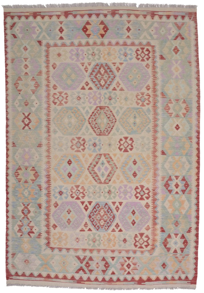 Kilim Tappeto 170 x 240 (Afghanistan) Tessuto A Mano