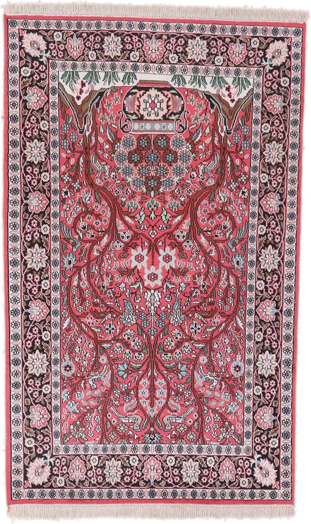 Cashmere Silk Tappeto orientale 120x190 (Indian) Annodato A Mano