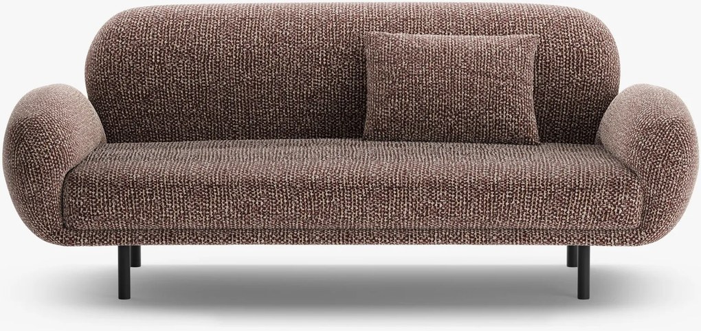 Divano Poppy 2 posti in tessuto chenille – 178x72x82 cm