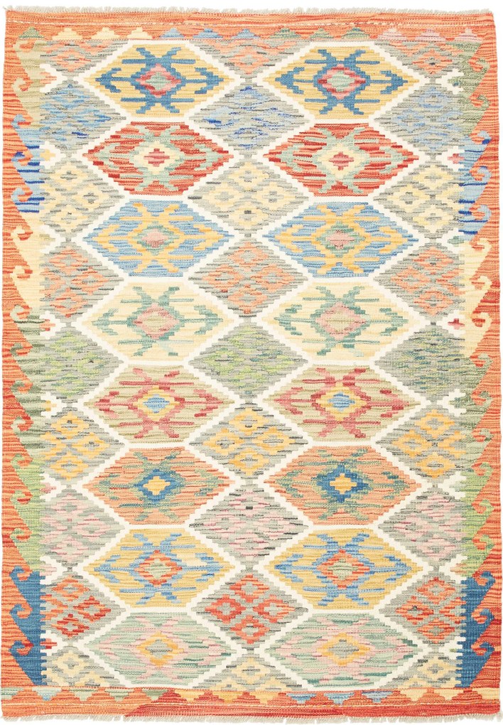 Kilim Tappeto 180x130 (Pakistan) Tessuto A Mano