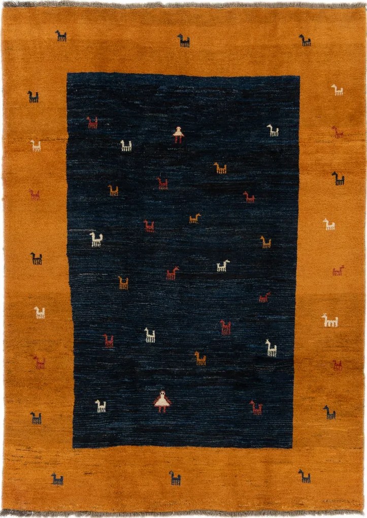 Gabbeh Tappeto 200 x 270 (Iran) Annodato A Mano