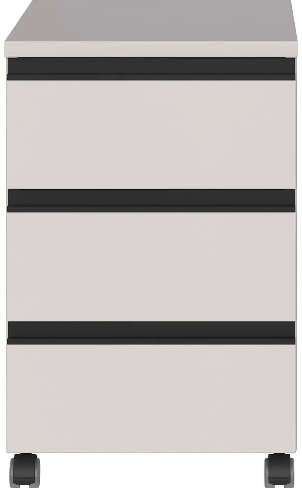 Armadietto color crema su ruote 40x63x50 cm Bedano – Germania