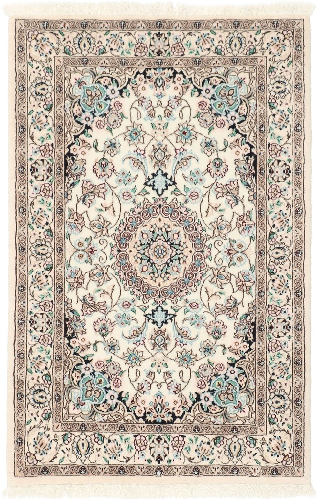 Nain Tappeto 100 x 60 (Iran) Annodato A Mano
