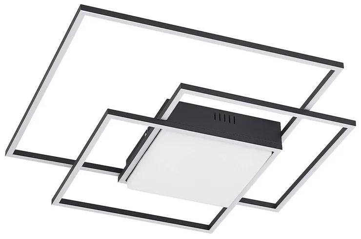 Nelinka LED Plafoniera Nero - Lindby