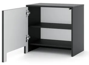 Comodino NIO antracite