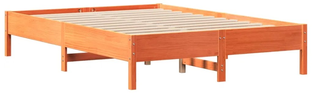 Letto senza materasso marrone cera 150x200 cm in legno di pino