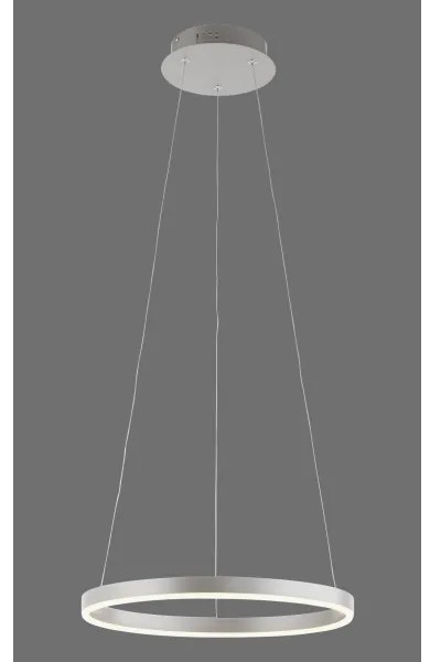 Leuchten Direkt 15393-95-Lampadario a sospensione con filo LED dimmerabile RITUS LED/20W/230V cromo