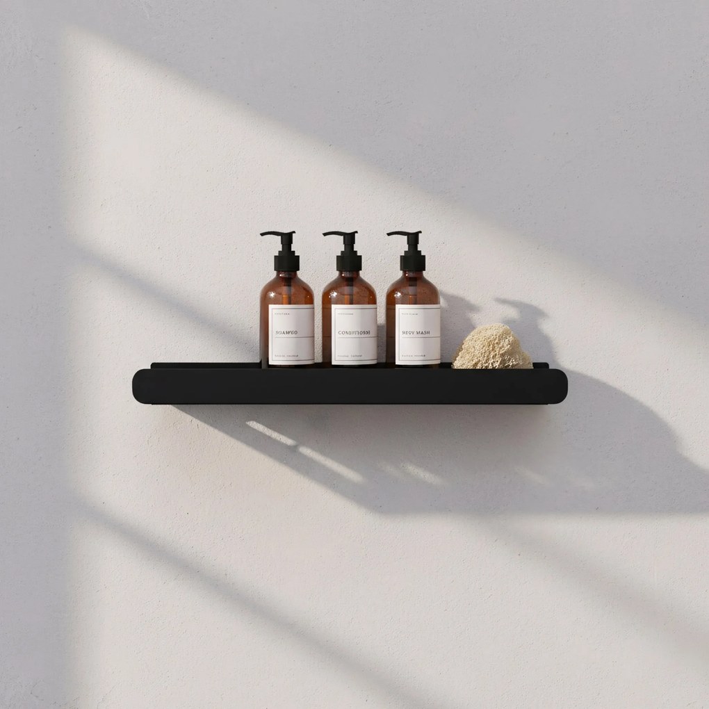 Mensola da bagno SF03 60cm black matt