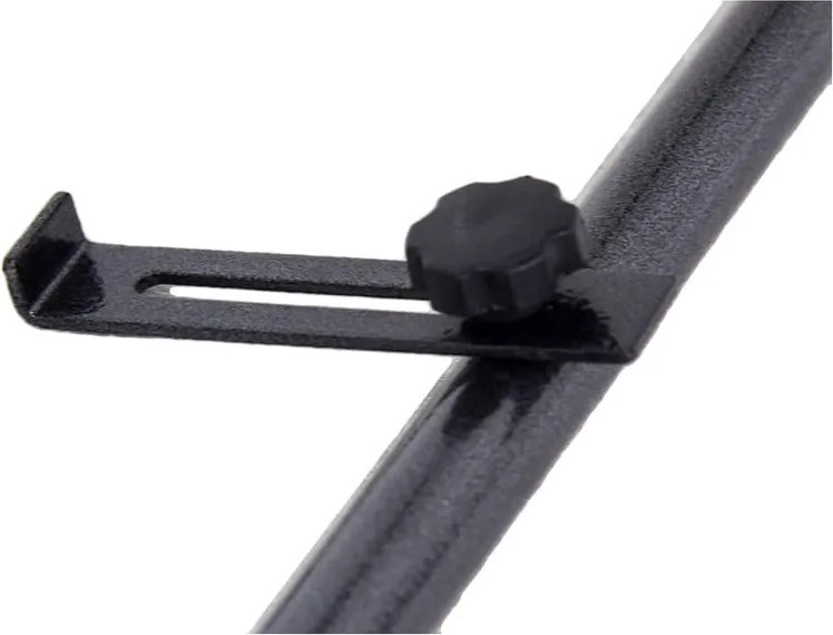 Tavolino da balcone pieghevole sospeso 60x60 cm Tabora - Garden Pleasure