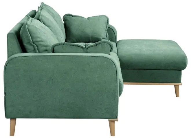 Divano angolare turchese (angolo destro) Beata - Ropez