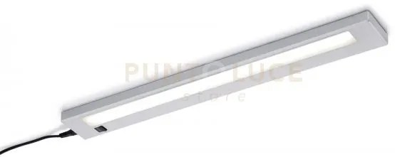 Alino reglette sottopensile a led alluminio l.55cm 3000k 700lm 7w c...