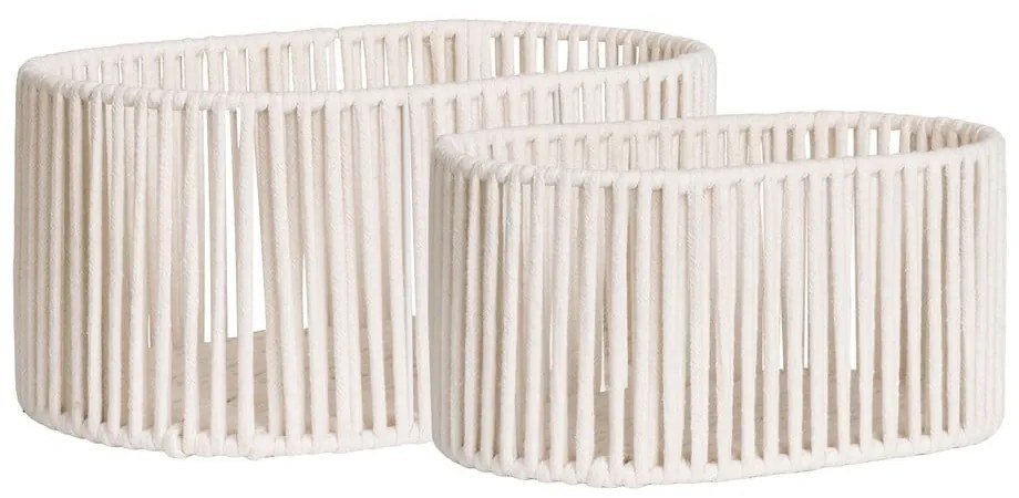 Cestini in tessuto in set da 2 38x25,5x18 cm Arese - House Nordic
