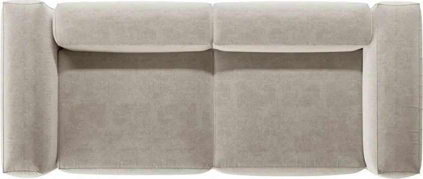 Divano beige 264 cm Bergamo – Cosmopolitan Design