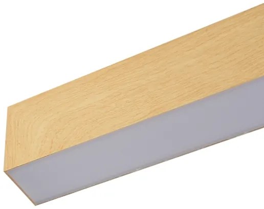 Brilagi - Lampada a sospensione su cavo LED SLEEKLINE LED/40W/230V 3000/4500/6000K effetto rovere