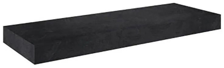 Top per lavabo Neo SENSEA L 106 x H 10 x P 48.5 cm grigio ardesia, stratificato, effetto pietra naturale