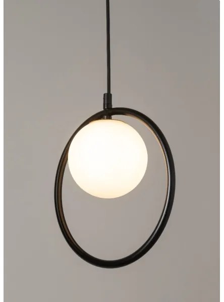 Lampadario a sospensione con filo AQUA 1xG9/12W/230V nero