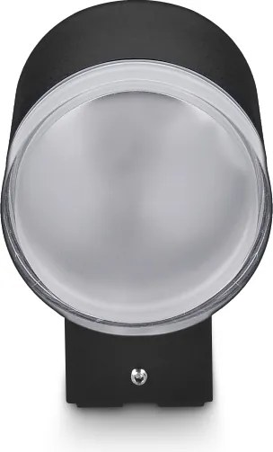 Brilagi - Applique da esterno LED RGBW MATERA 1xGU10/6W/230V nero IP54