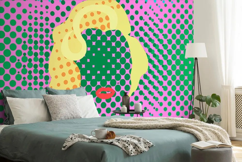 Carta da parati – Marilyn Monroe in stile pop art
