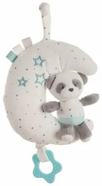 Sonaglio Musicale Baby Panda Azzurro 25 cm Luna