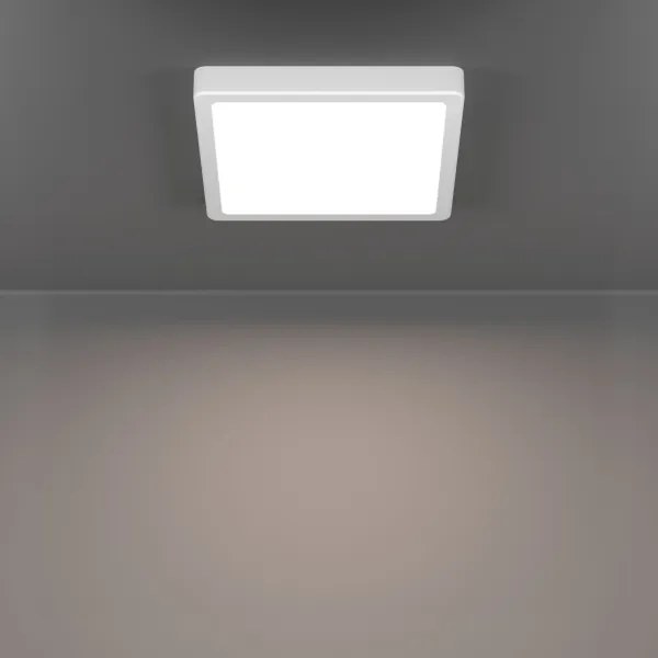 Eglo 901312-LED Plafoniera FUEVA LED/10,5W/230V 2700/4000/6500K 22x22 cm bianca