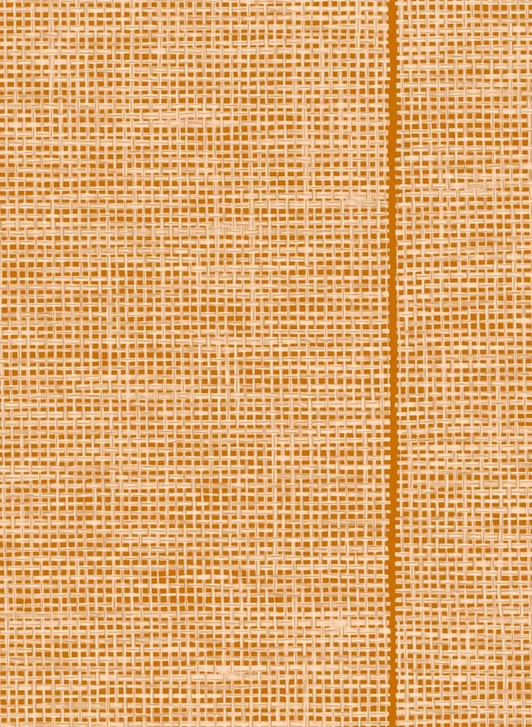 Essentials by Arte International Tapete Le Raphia Tisse - Mandarine