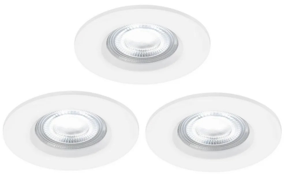 Nordlux-SET 3x Lampada LED dimmerabile da bagno DON SMART LED/4,7W/230V IP65