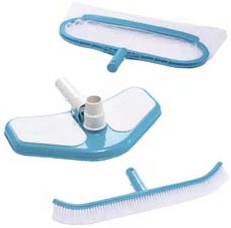 Intex - set di pulizia retina, spazzola e vacuum 'deluxe' - peso KG.2,08 (29057)