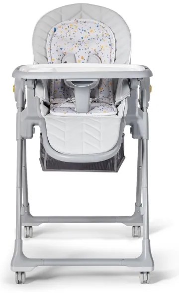 KINDERKRAFT - Sedia da pranzo per bambini 2in1 LASTREE grigia