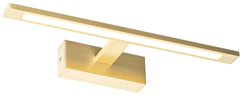 Applique da parete in ottone 41,5 cm con LED IP44 - Jerre