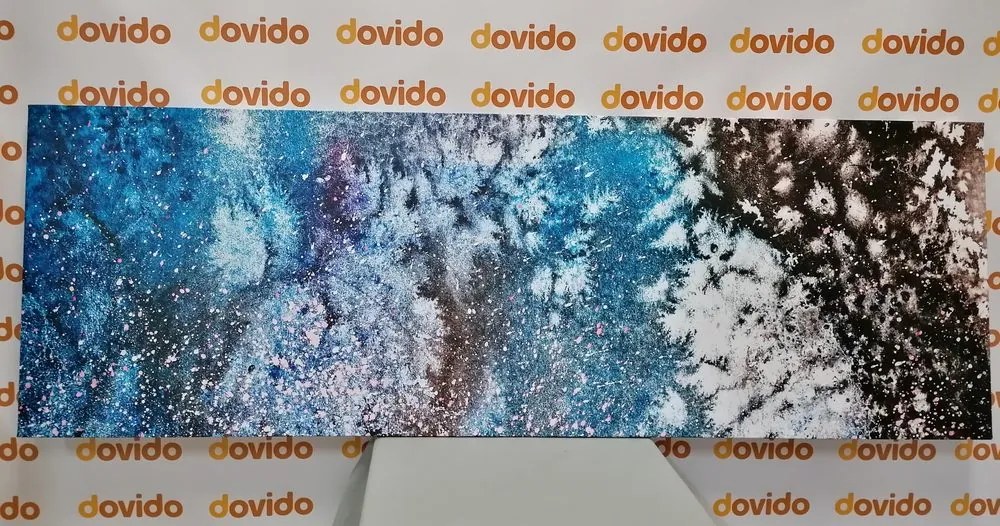 Quadro su tela – Astrazione con colori ad acquerello