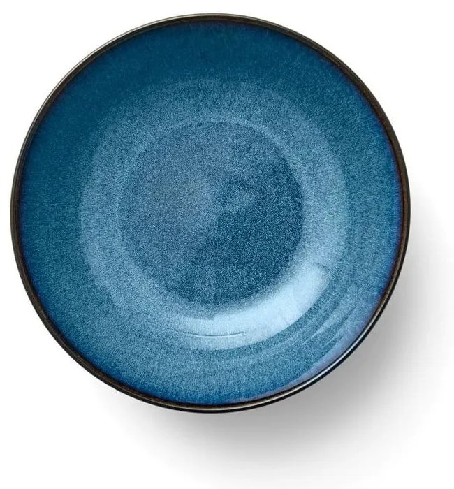 Ciotolina da portata nera/blu in gres 1,8 l Gastro Dark Blue/Black – Bitz