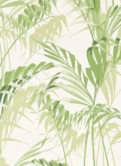 Tapete Palm House von Sanderson - Botanical Green