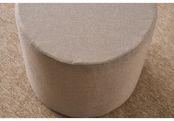 Pouf RONDO Ø 40 cm beige