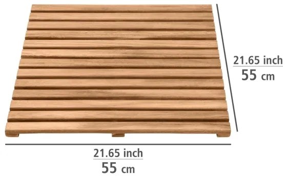 WENKO 25522100 - Zerbino ACACIA 55x55 cm marrone