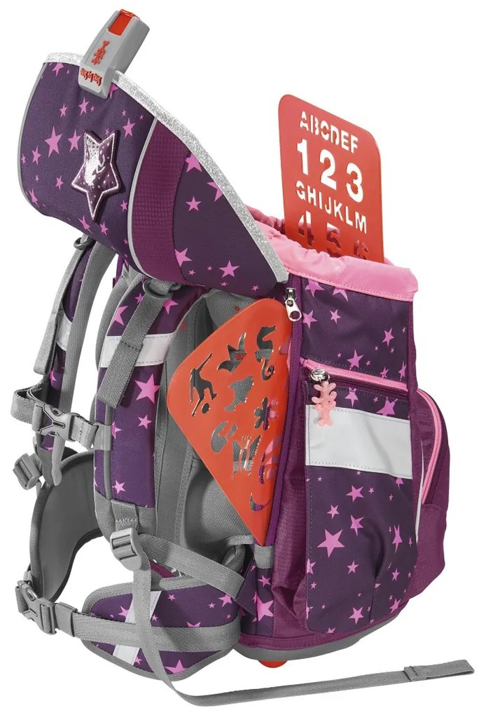 Zaino/cartella scuola 2IN1 PLUS – Set 6 pezzi, Step by Step Unicorn Nuala