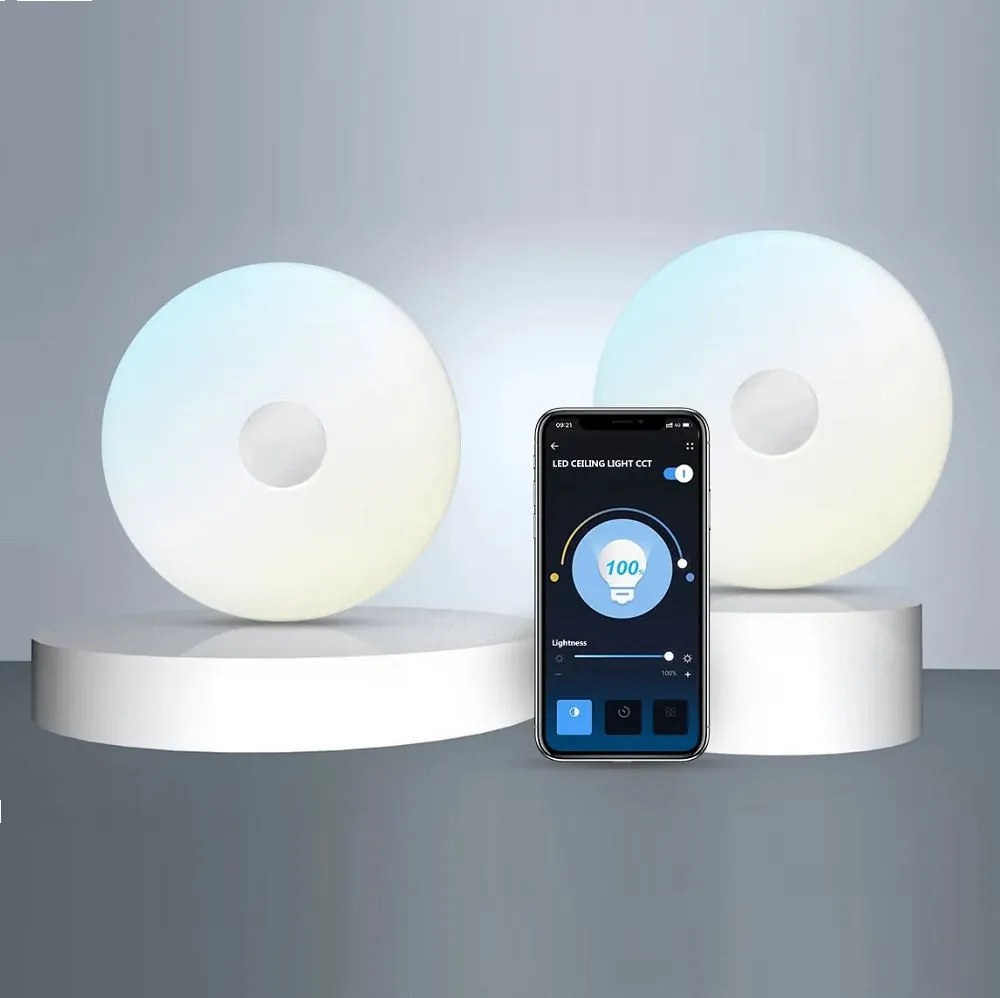 Plafoniera LED 18W RGB+CCT WiFi Smart (ULTIMI DISPONIBILI - N°2)