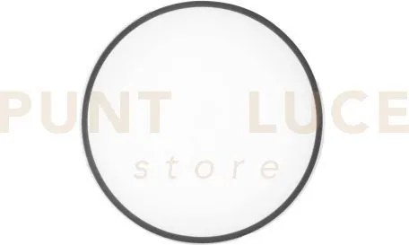 Plafoniera led pangea nera 24w 3520lm cct 3000k 4000k 6500k 41x41x6cm