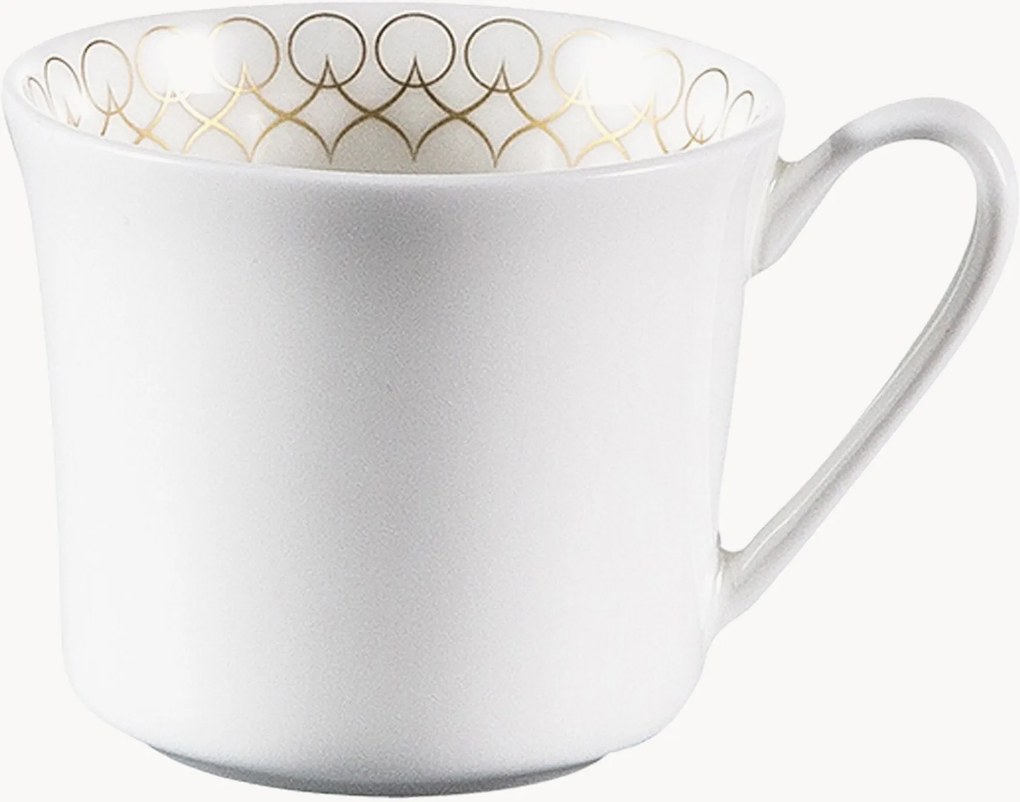 Set di 6 tazzine da caffè in Bone China Jade