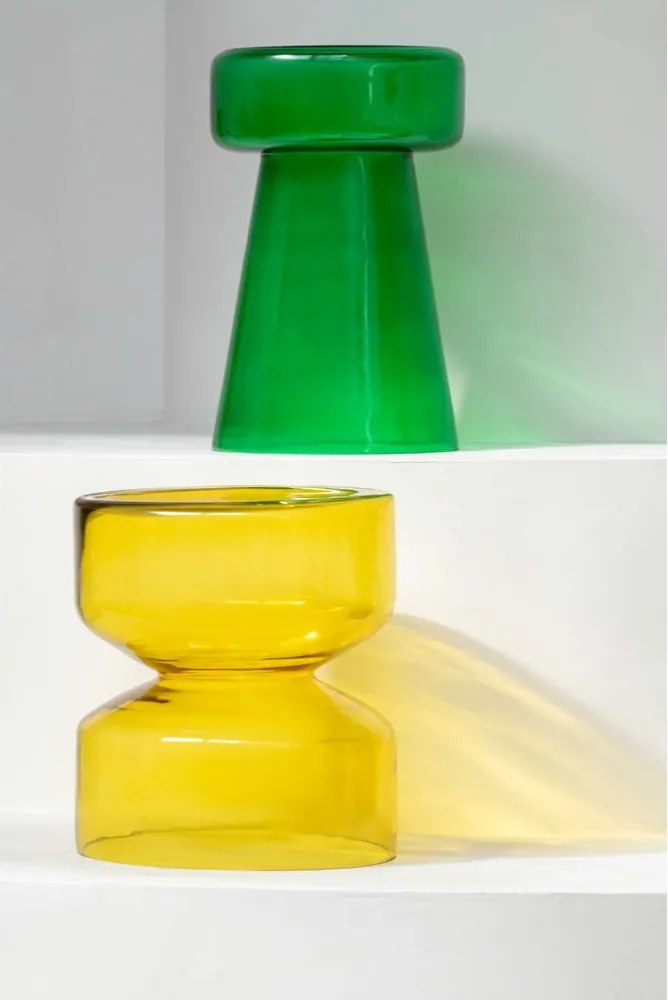 Tavolino rotondo in vetro ø 30 cm Corcho – Leitmotiv