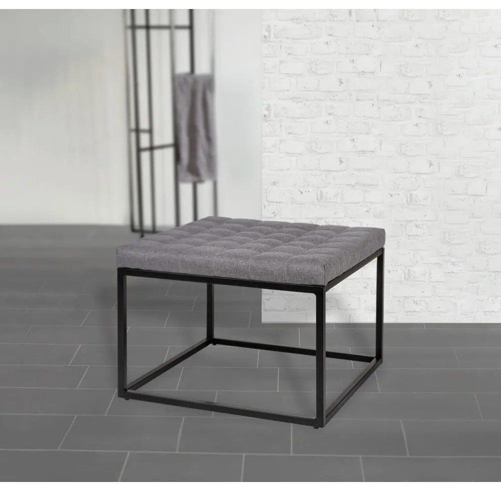 Sgabello grigio Amandola - Wenko