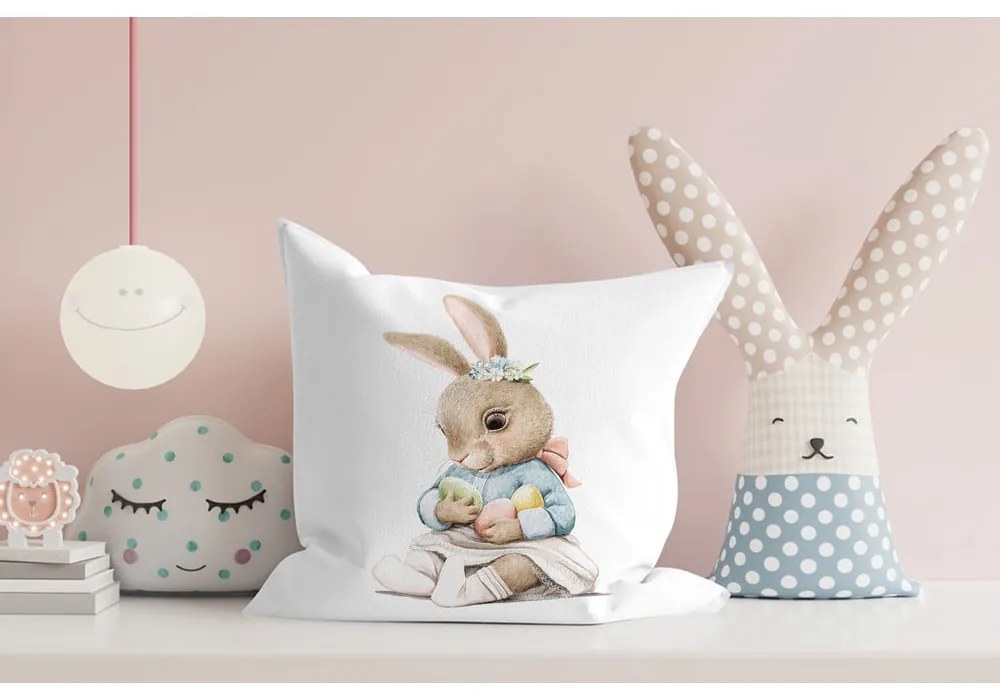 Federa con motivo pasquale 43x43 cm - Mila Home