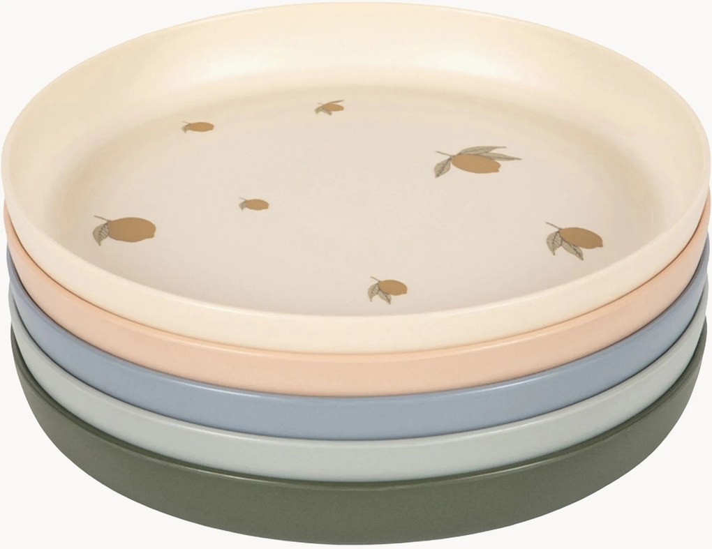 Set di 5 piatti per bambini Lemon